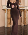 Spring Sexy Off-Shoulder Long Sleeve Dress