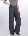 HeyHenry Women's Gray Wide Leg Casual Pants