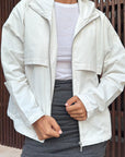 Stylish Stand Collar Windbreaker Jacket for Autumn