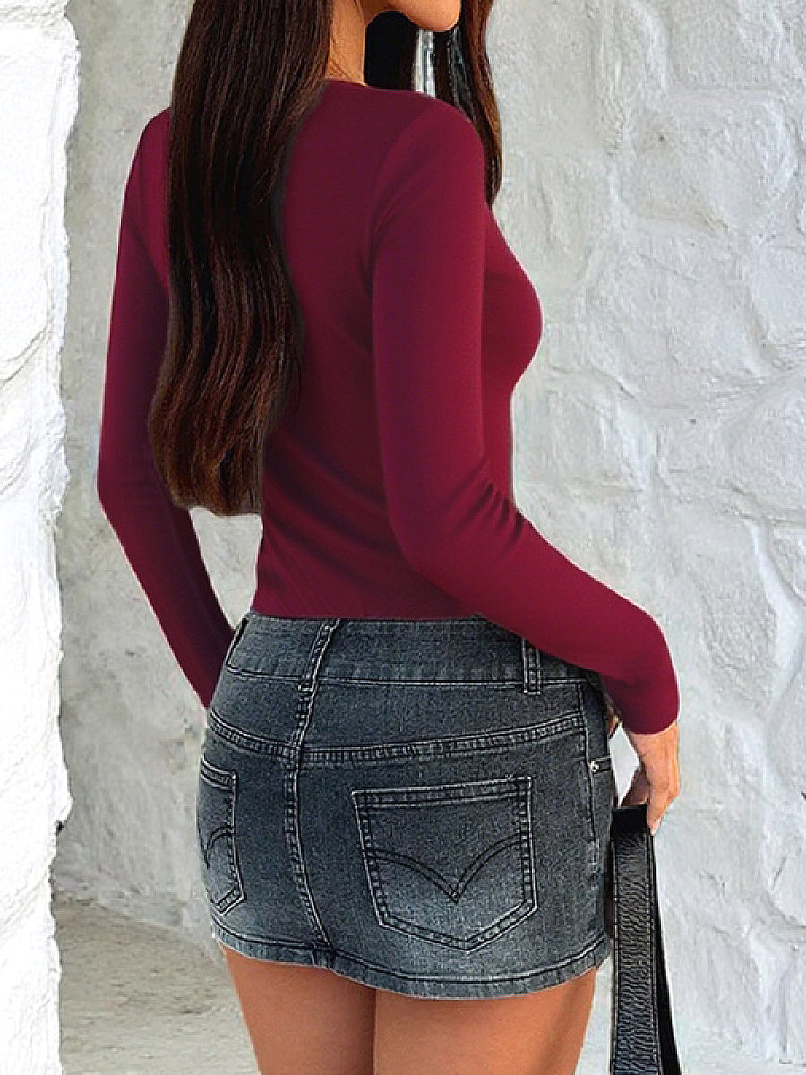 Elegant Vintage V-Neck Jumpsuit with Sequins
