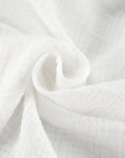 Minimalist Cotton Lantern Sleeve Casual Shirt