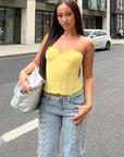 Lace Sexy French Style Sweetheart Top