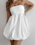 Elegant Simple White Dress for Summer