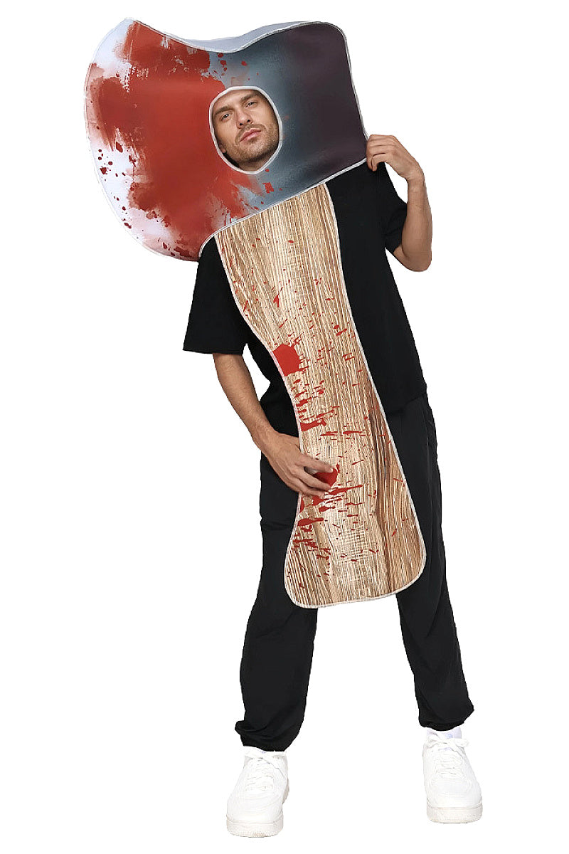 Halloween Stage Costume with Bloody Axe