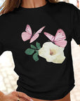 Summer Y2K Short T-Shirt with High Waist Pants