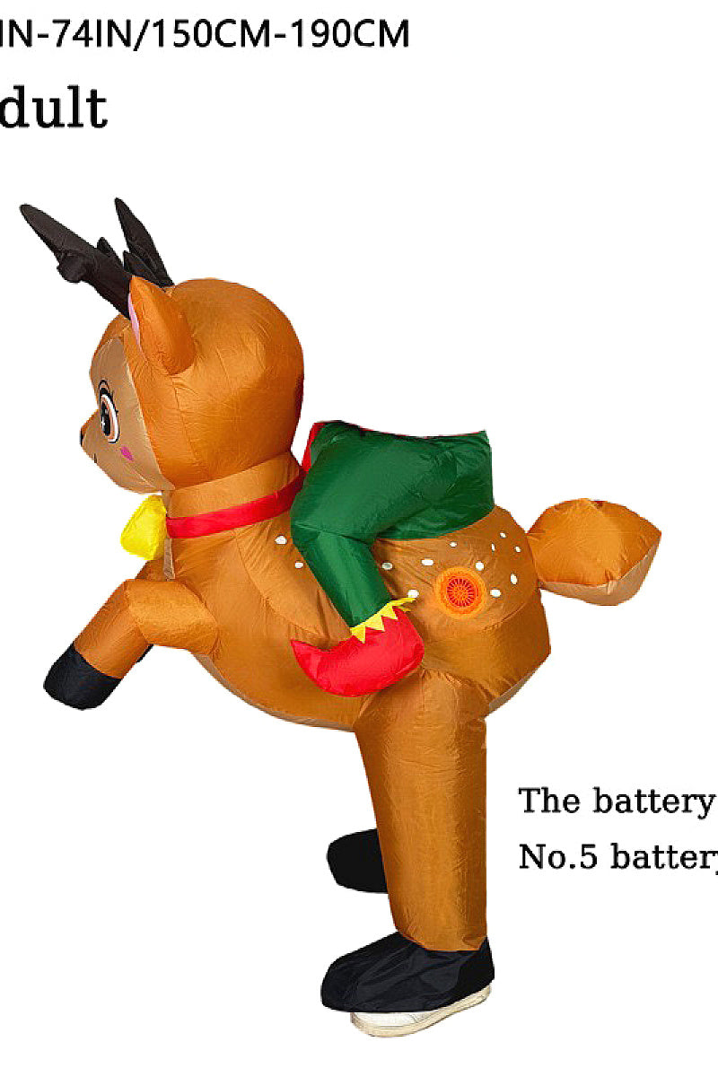 Inflatable Reindeer Costume for Parties