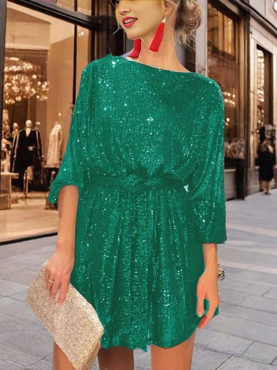 2026 Sparkling Sequin Dress for Parties