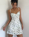 Vintage Style Floral A-Line Dress