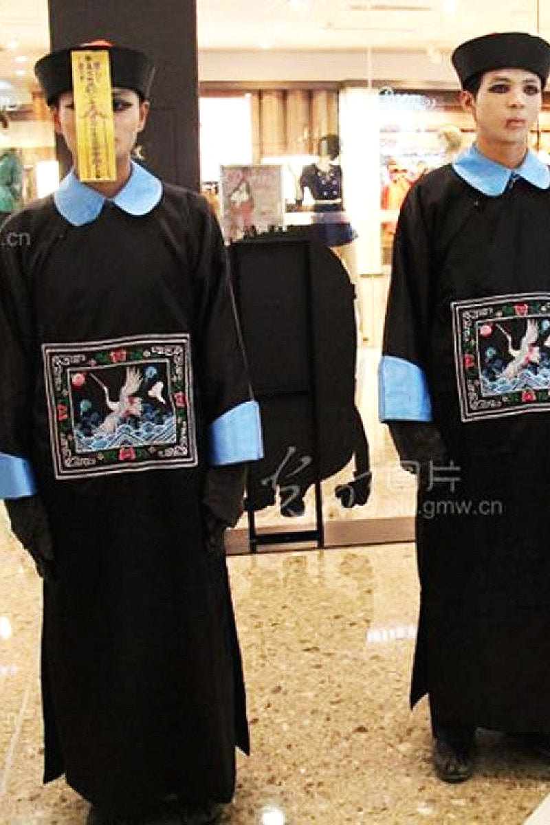 Halloween Chinese Zombie Costume for Adults