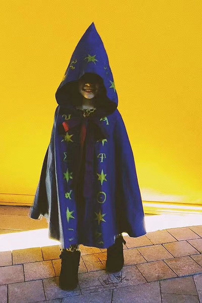 Halloween Children's Cloak Cosplay Wizard Costume