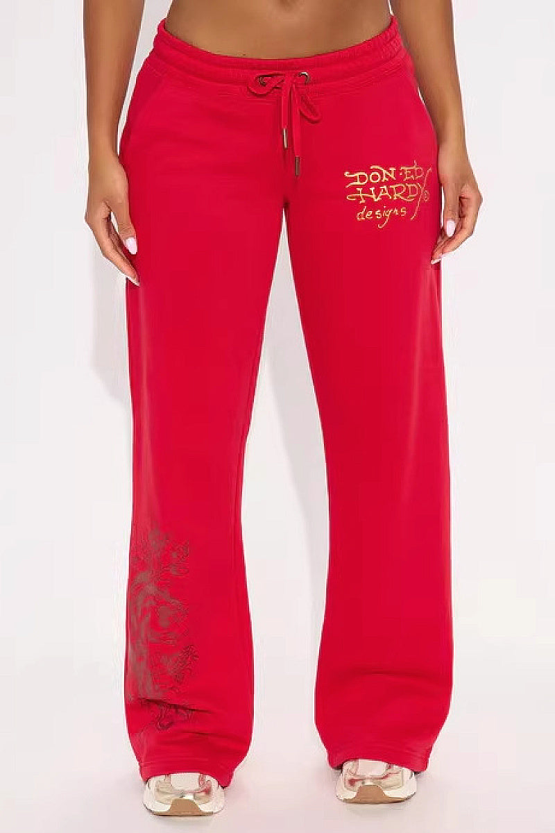 Trendy Loose Wide Leg Pants for Casual Wear