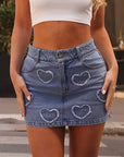 Stylish Denim Bodycon Skirt for Women