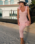 Fashionable U-Neck Bodycon Dress for Women