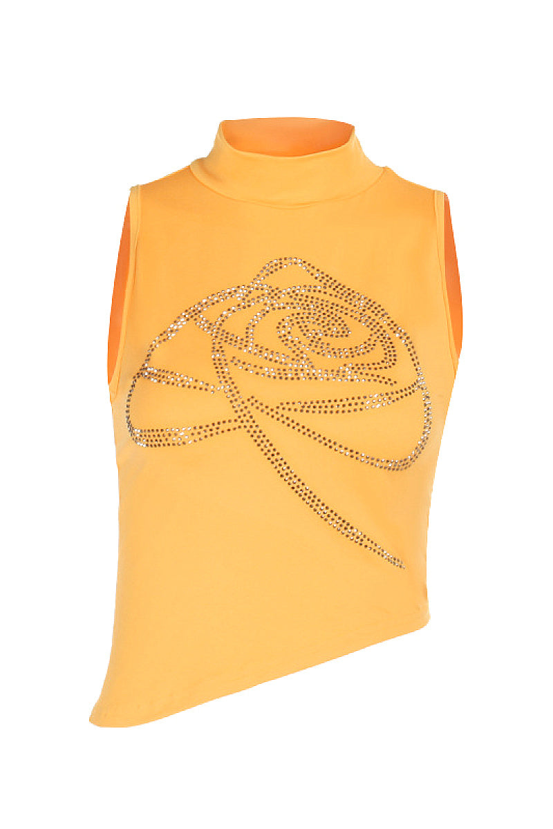 Spring Street Style Slim Fit Sleeveless Top