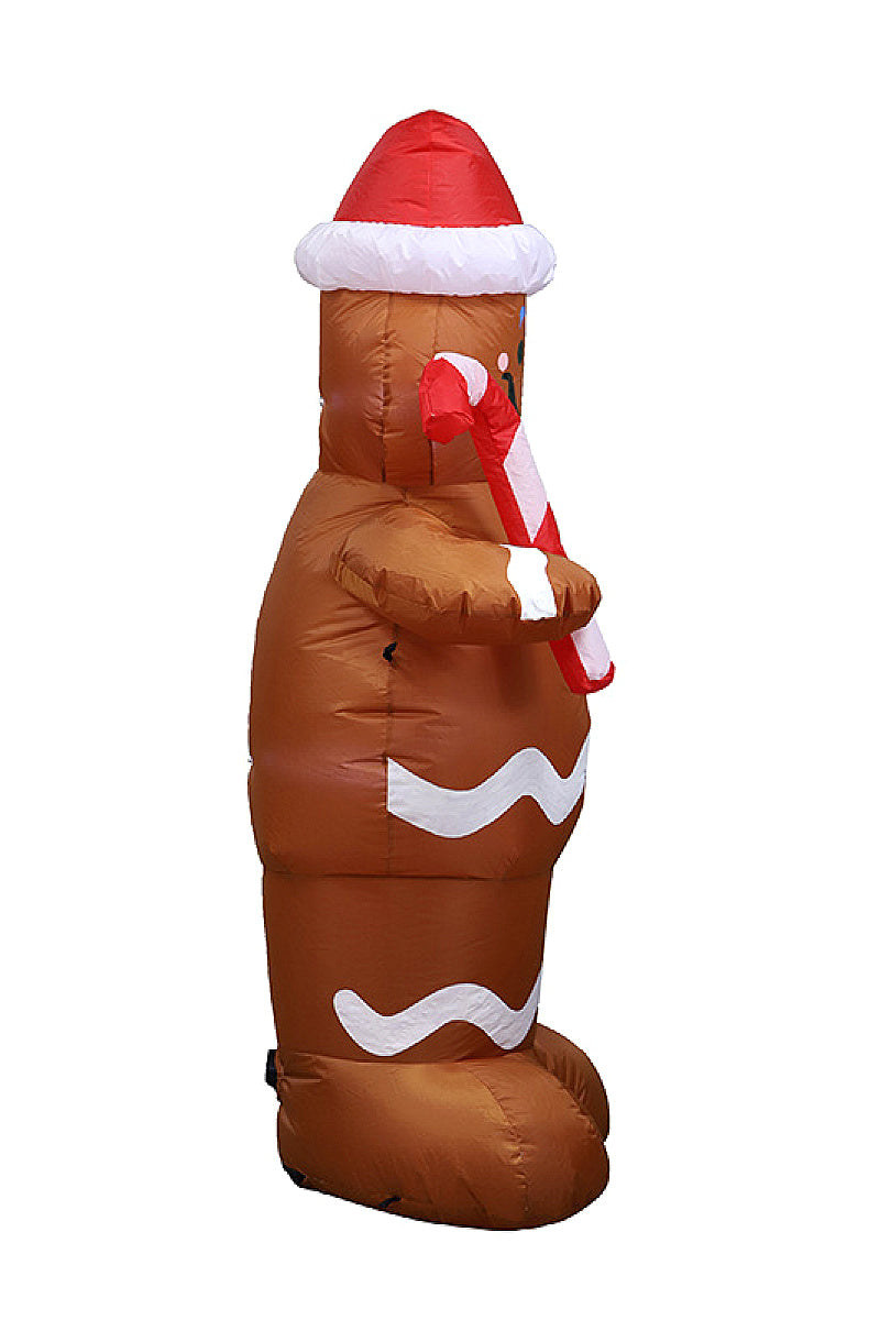 Christmas Outdoor Inflatable Gingerbread Man Decoration