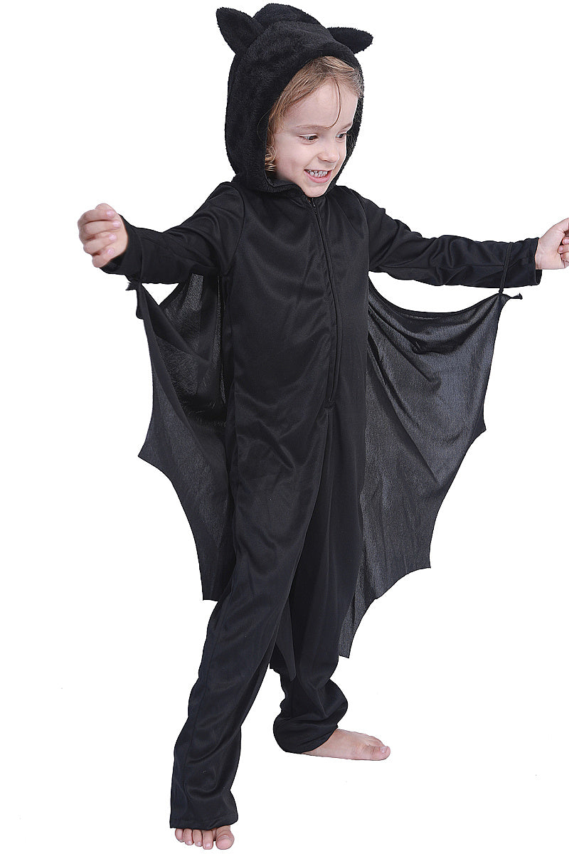 Cosplay Bat Costume with Hood for Parties