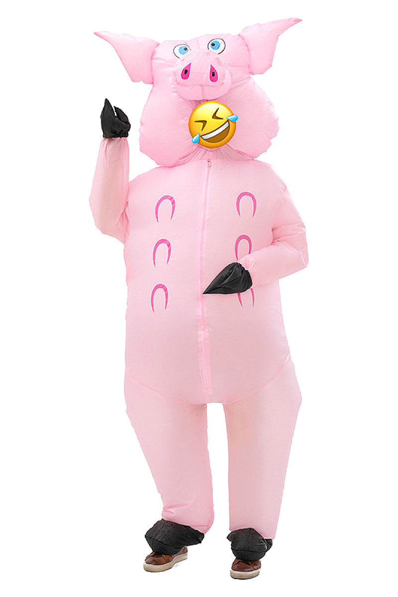 Inflatable Pig Costume for Parties and Cosplay