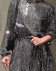 2026 Sparkling Sequin Dress for Parties