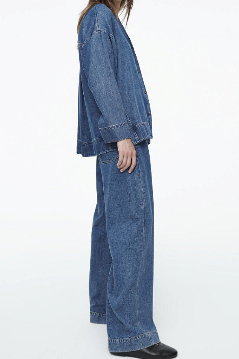 Casual Loose Denim Set for Women