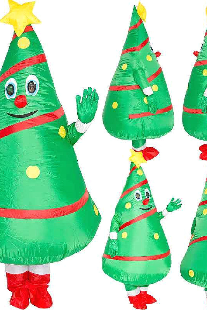 Inflatable Cartoon Costume for Christmas Celebrations