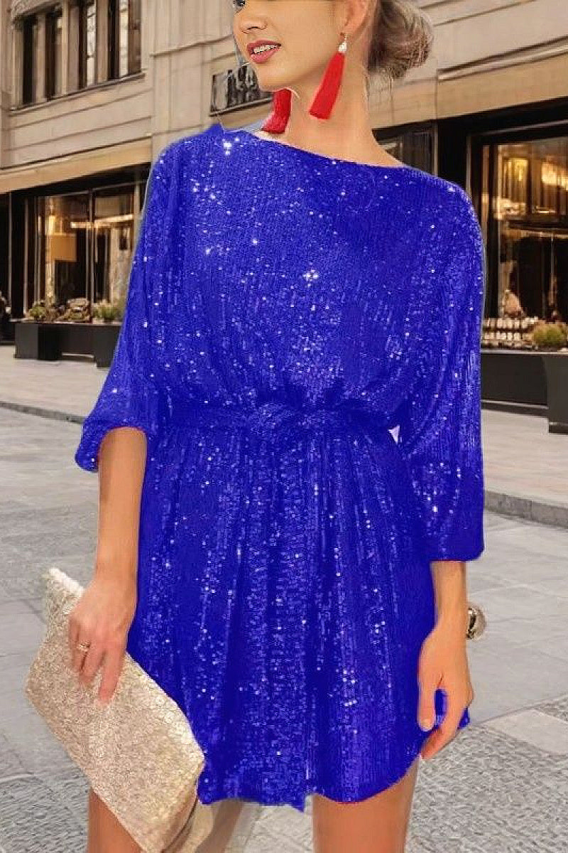 2026 Sparkling Sequin Dress for Parties