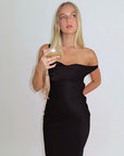 Elegant Solid Color Sleeveless Long Dress