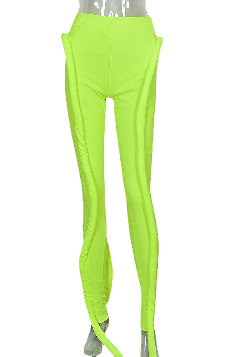 Trendy Solid Color Skinny Pants for Women