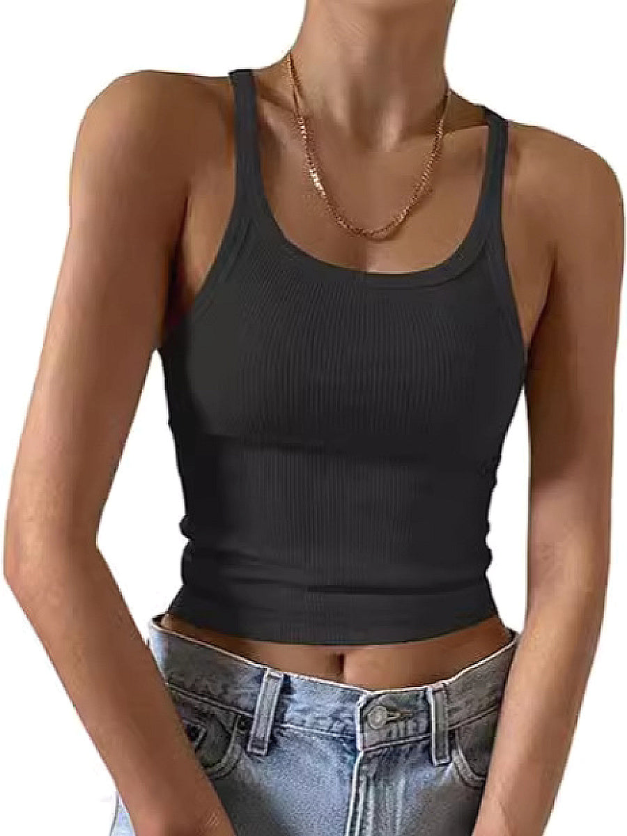 Summer Women's Crop Tank Top - Stylish and Trendy