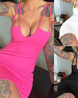 Slim Fit Spaghetti Strap Dress