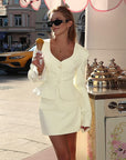 Stylish Autumn Winter Bodycon Skirt Set