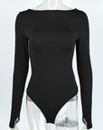 New Autumn Winter Off-Shoulder Bodysuit for Women