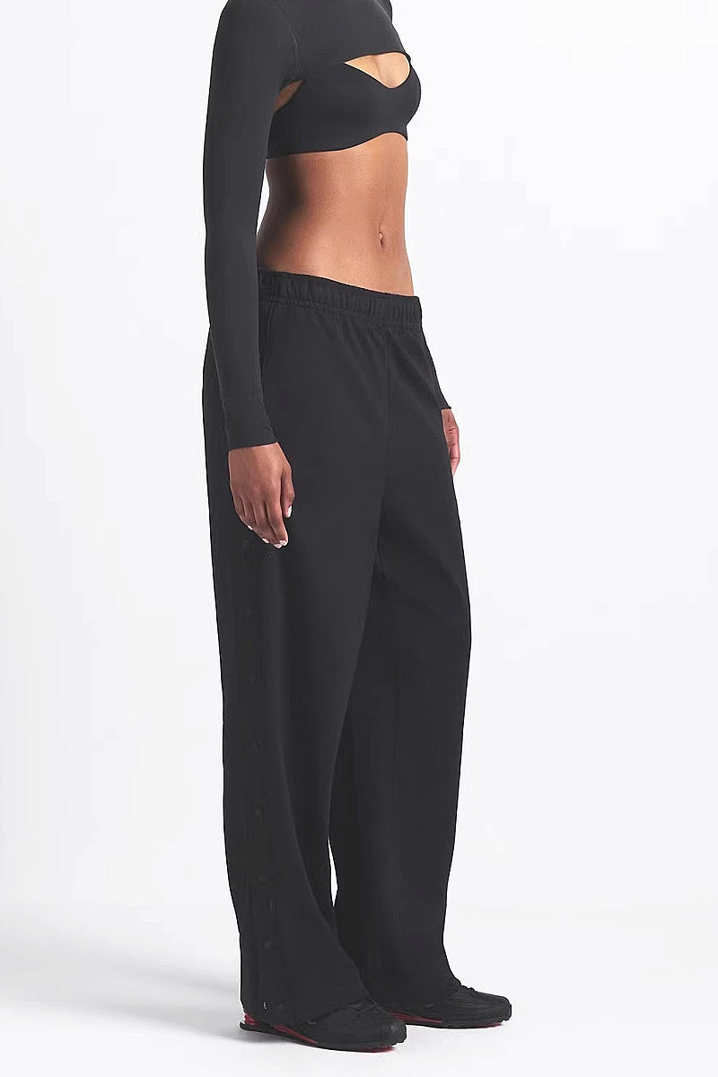 Loose Fit High Waist Wide Leg Pants for Women