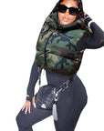 9445TD Street Style Camouflage Vest