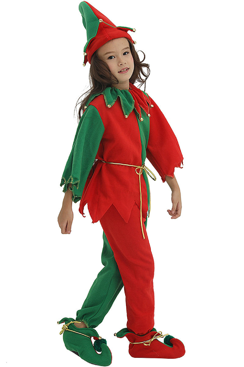 Christmas Elf Costume Set for Kids