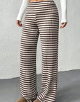 Casual Loose Striped Long Pants for Women