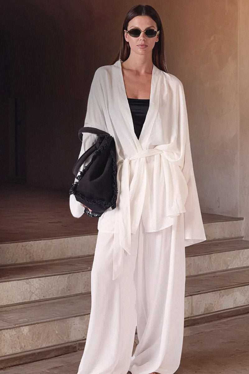 Comfortable Two-Piece Cardigan Set for Women