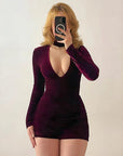 Sexy Long Sleeve Slim Jumpsuit for Women