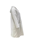 Casual Long Sleeve Hooded Windbreaker for Plus Size Women
