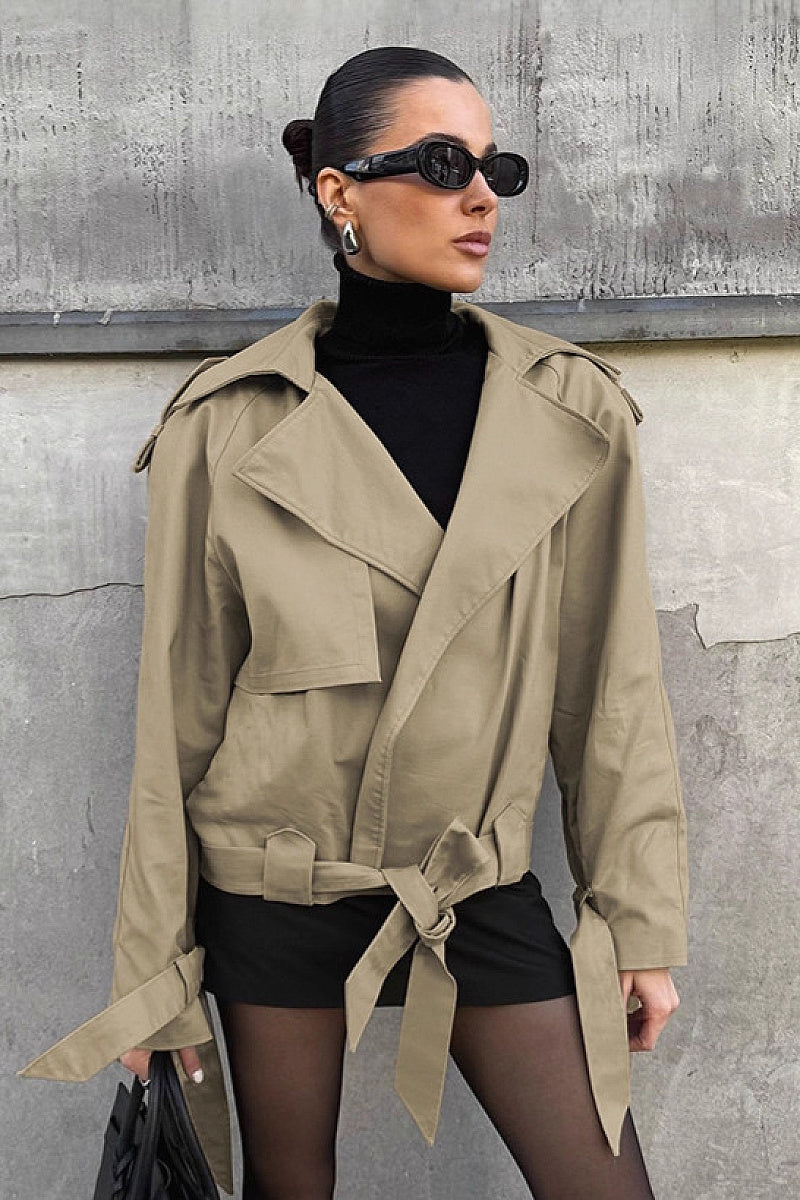 Chic Casual Trench Coat for Women