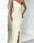 Summer Vacation Style Asymmetrical Dress