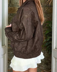 Stylish Stand Collar Jacket for Autumn and Winter
