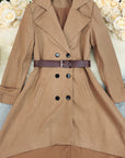 Stylish Thick Women's Long Coat for Autumn