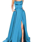 2023 New Long Bridesmaid Dress with Train