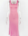 Sleeveless A-Line Dress for Summer