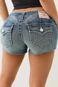 Shorts - Blue White Line