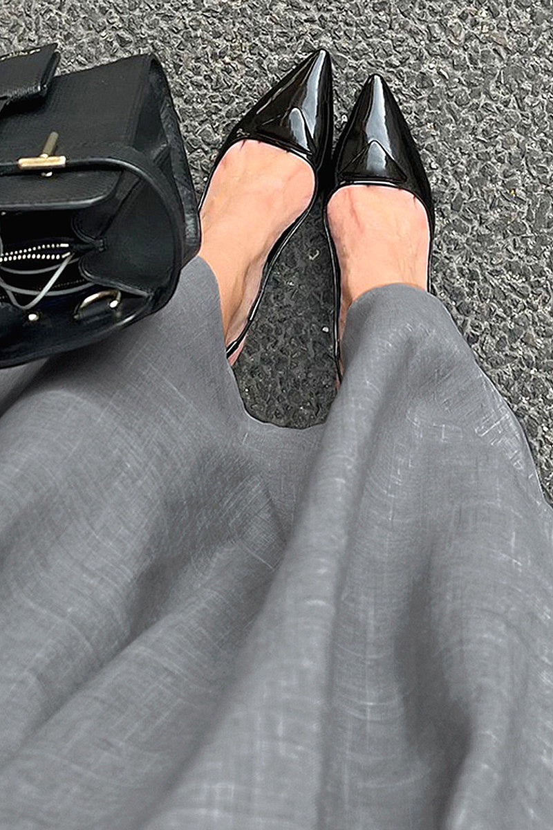 Parisienne A-Line Midi Skirt