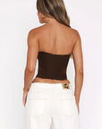 Sexy Satin Crop Top for Summer