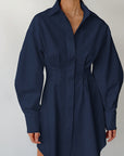 French Style A-Line Dress for Commuting