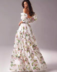 Elegant Off-Shoulder Long Dress for Women