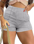 High-Waisted Casual Shorts for Women